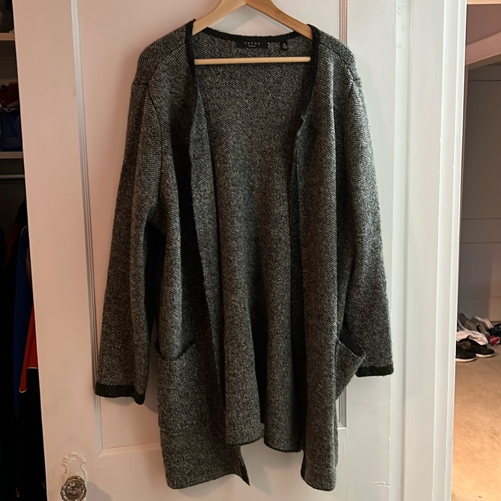 Super comfy oversized sweater jacket with pockets